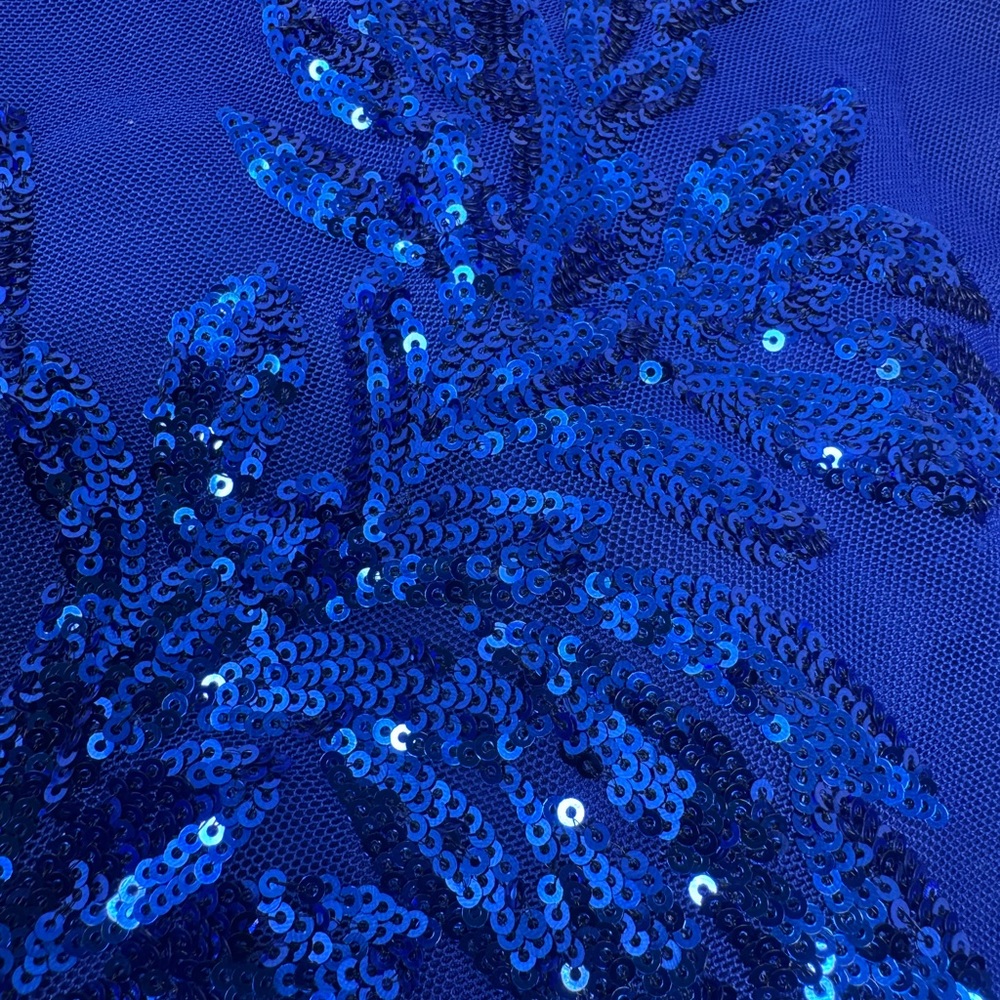 Windsor Blue One Shoulder Dress - Picture 4 of 6